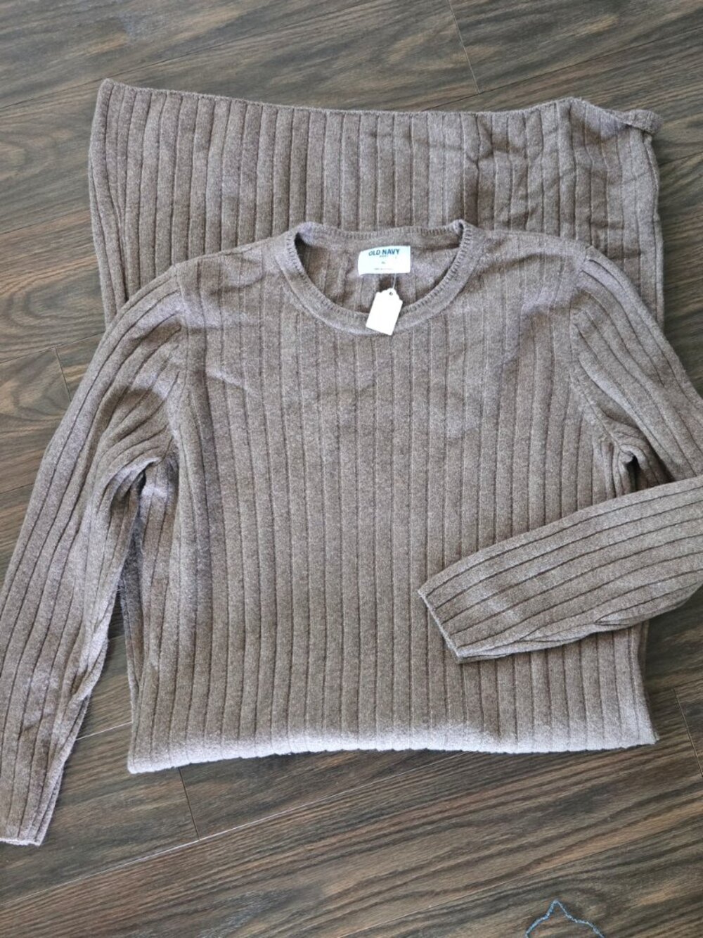 OLD NAVY Classic Style Ribbed Knit Sweater Maxi Dress NWT/SIZE XL